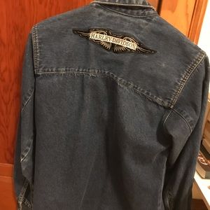 Harley Davidson jean jacket